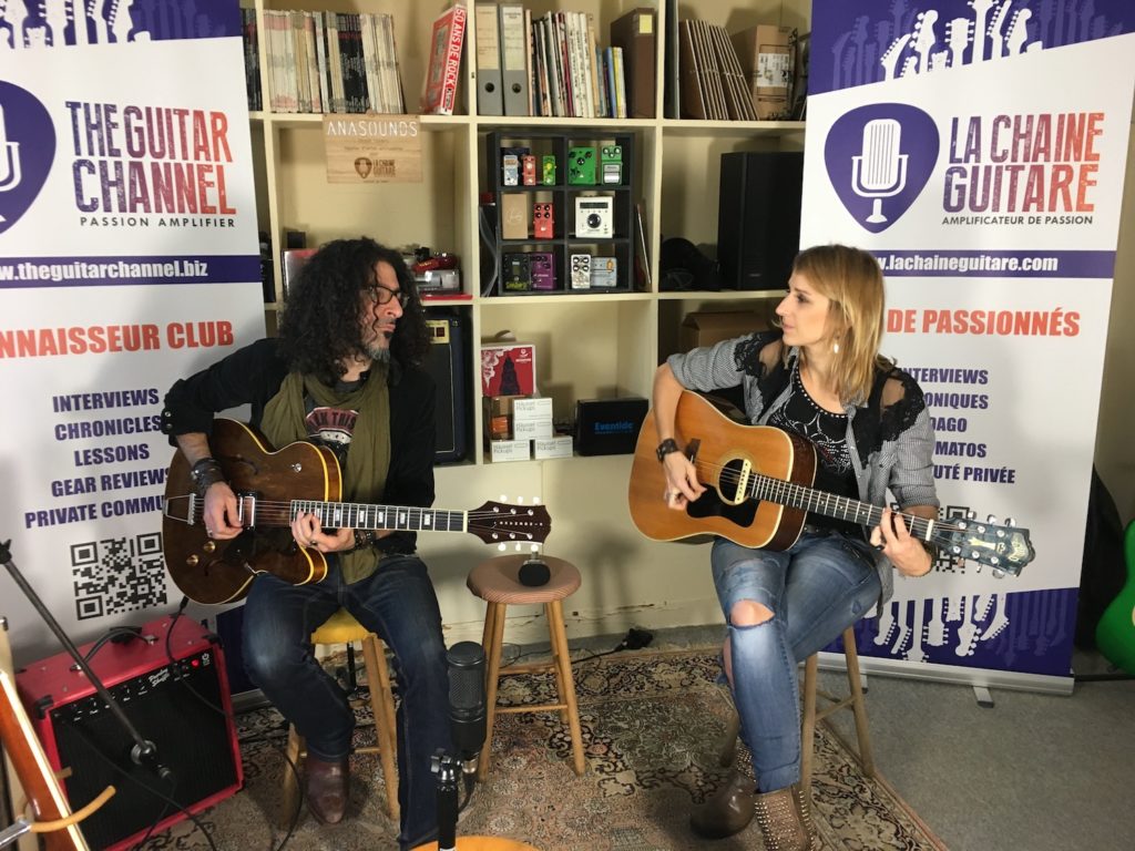 Interview Gaëlle Buswel et Michaal Benjelloun - Guitare à la Main