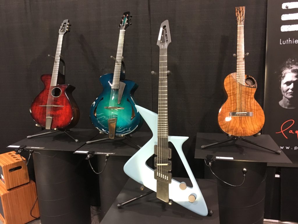Pagelli - Luthiers Beyond Limits : interviews et photos - NAMM 2018