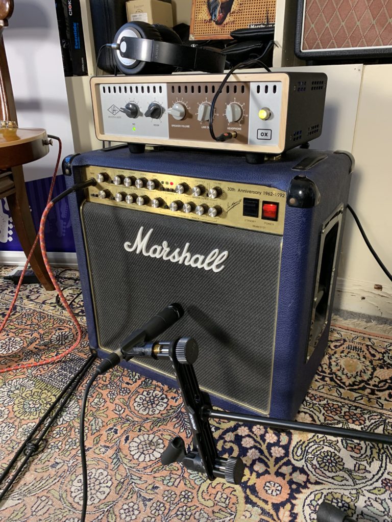 Test Matos - OX Amp Top Box Universal Audio / Ampli Marshall 6101