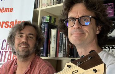 Interview luthier Laurent Letourneau au showroom