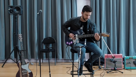 Puteaux 2019 - Guitares Maja / Ampli Little Big Amp / Pédales Anasounds - Musicien : Saturax