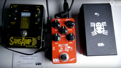 Distorsion Patrick Rondat MK3 de LNA, une pédale qui envoie du gros son !