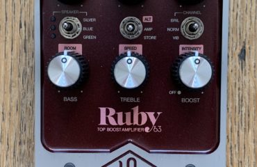 Tournée Matos du préampli Ruby Universal Audio : le feedback vidéo de Thomas Sarrodie
