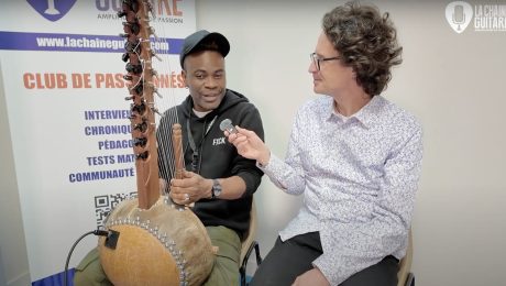 Chérif Soumano, Interview Kora à la Main lors du Festival Guitare Issoudun